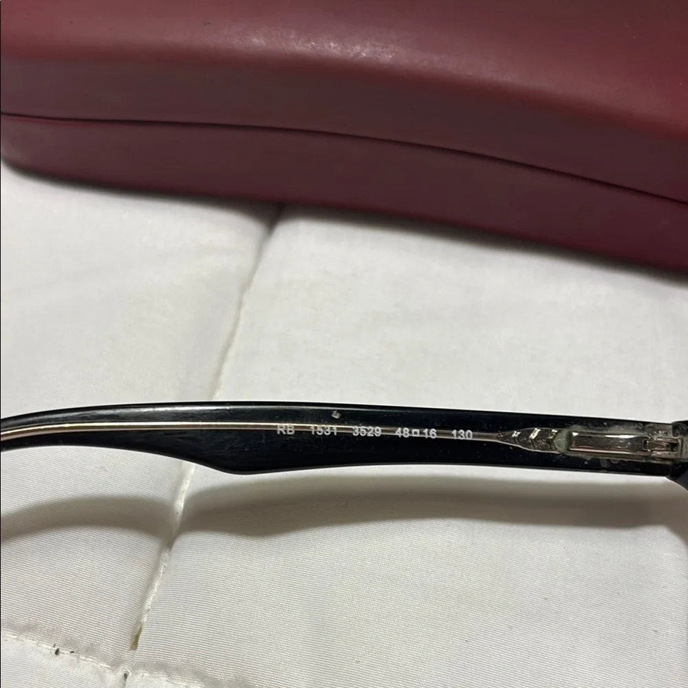 Ray Ban Classic Black Glasses Frames and Case